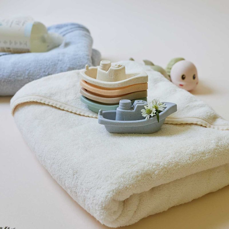 3 Pack Washcloth Set - Cream