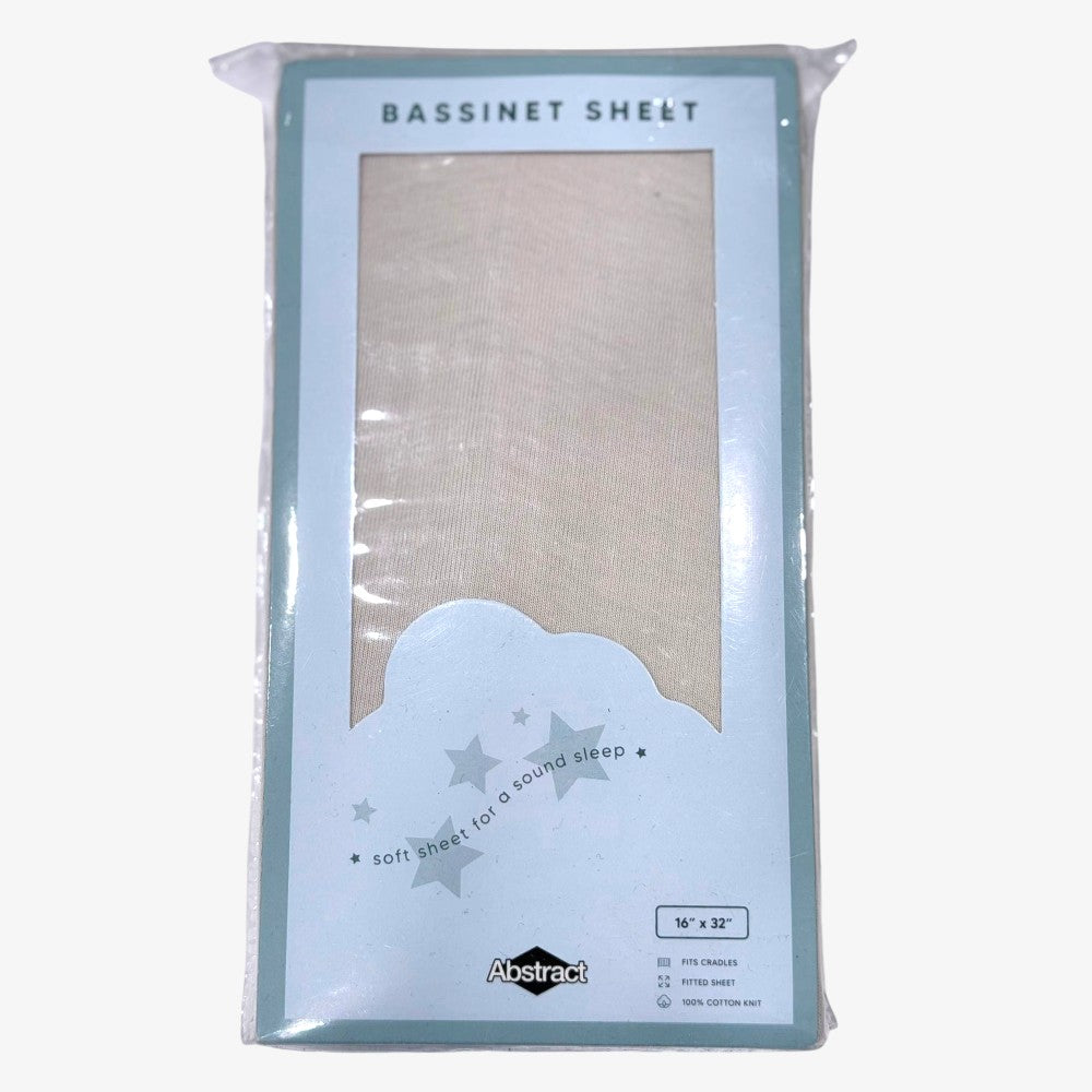 Bassinet Sheet - Sand