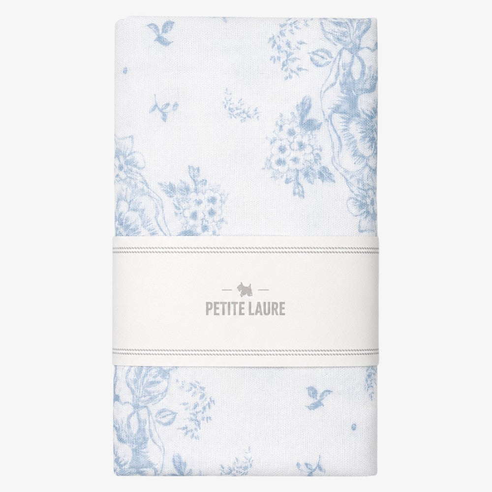 Baby Swaddle Rose - Dusty Blue