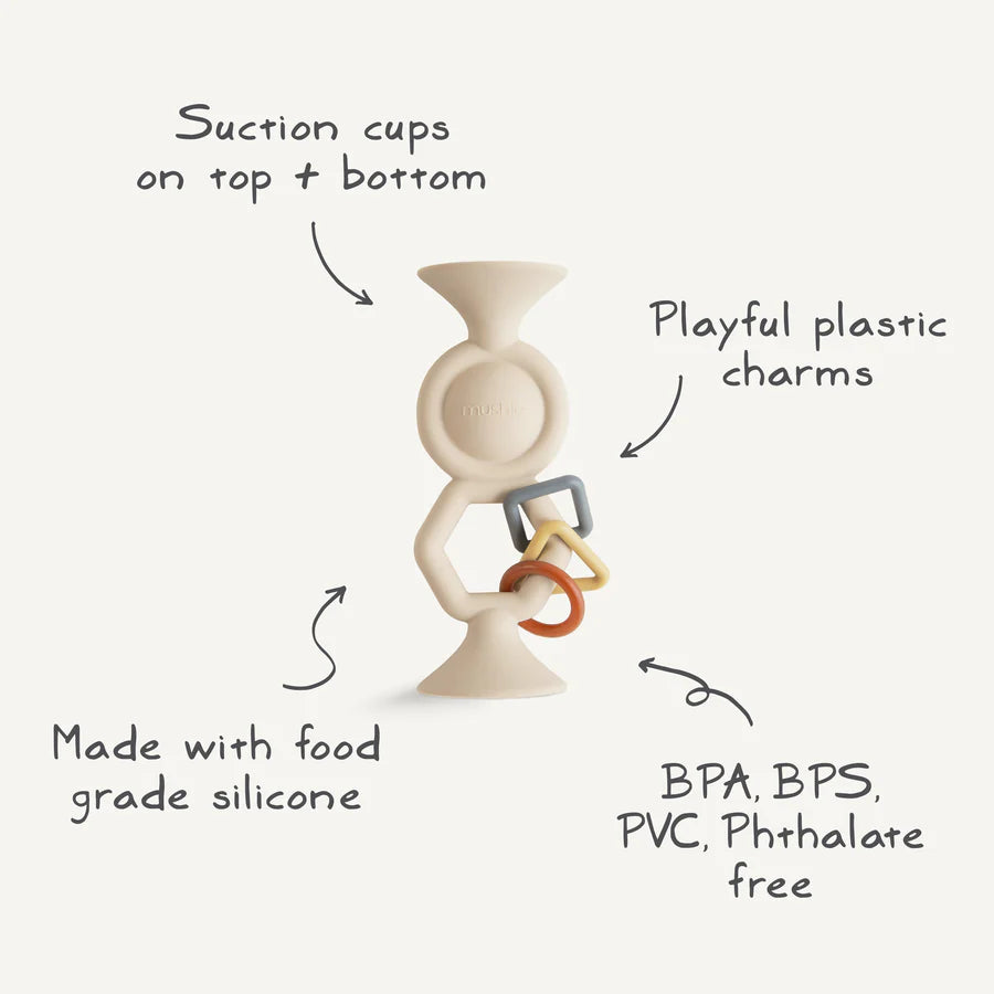 HexaPop Suction Toy - Sand