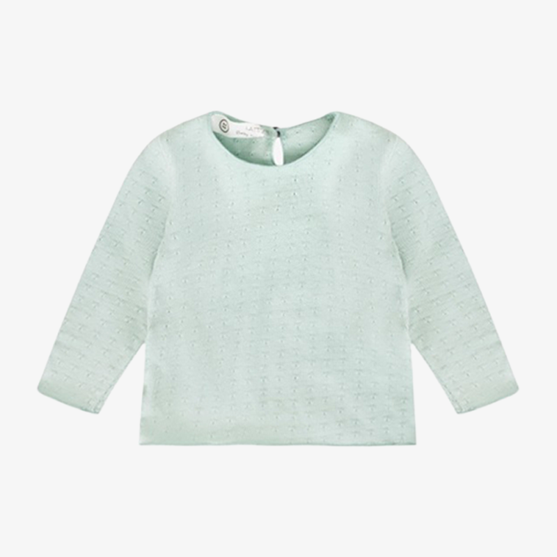 Shirt And Suspender Pants - Mint Green