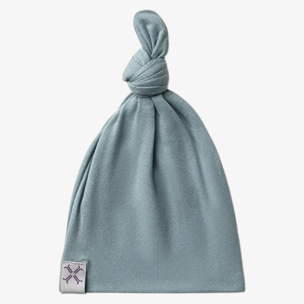 Knot Beanie - Blue