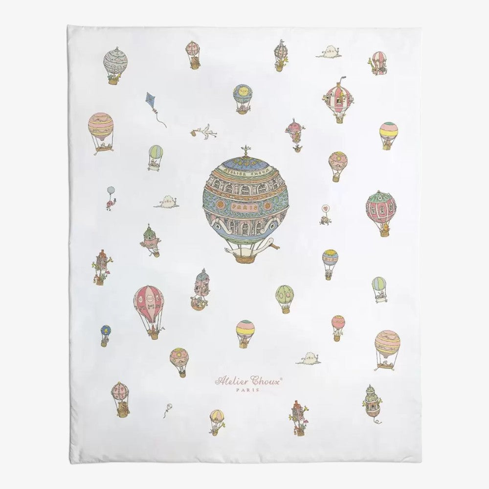 Reversible Quilt - Hot Air-carousel Blu