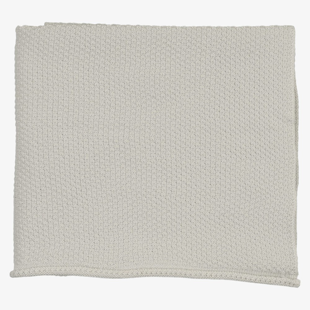 Waffle Knit Blanket - Grey Dawn