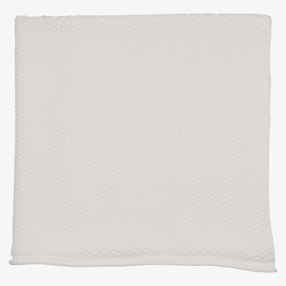 Waffle Knit Blanket - Winter White