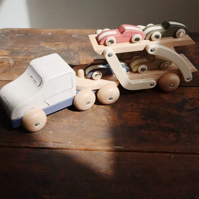 Wooden Car Carrier - Multi