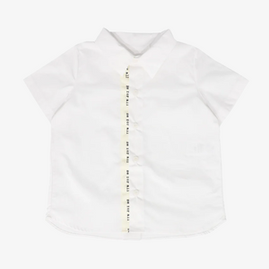 Trim Shirt - White