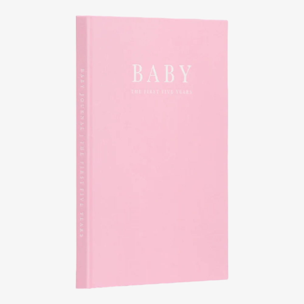 Birth To Five Years Baby Journal - Pink