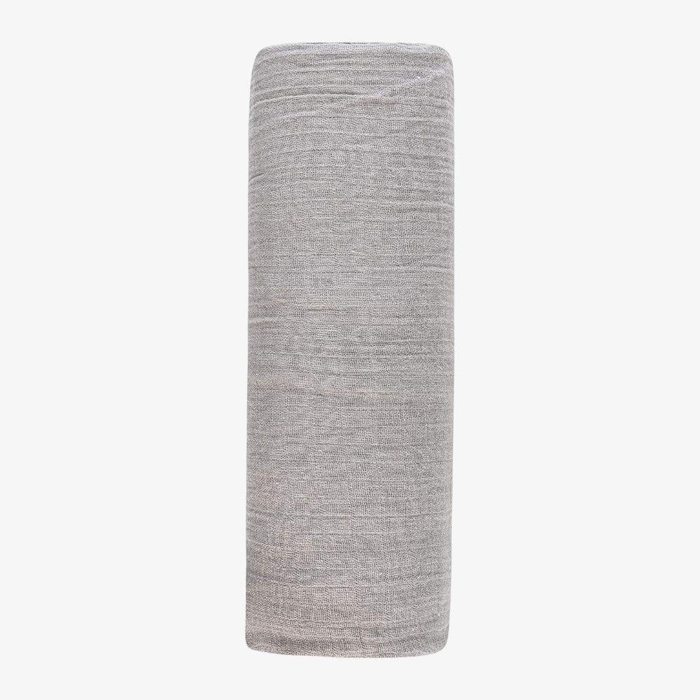 Muslin Swaddle 1 Pack - Silver Grey