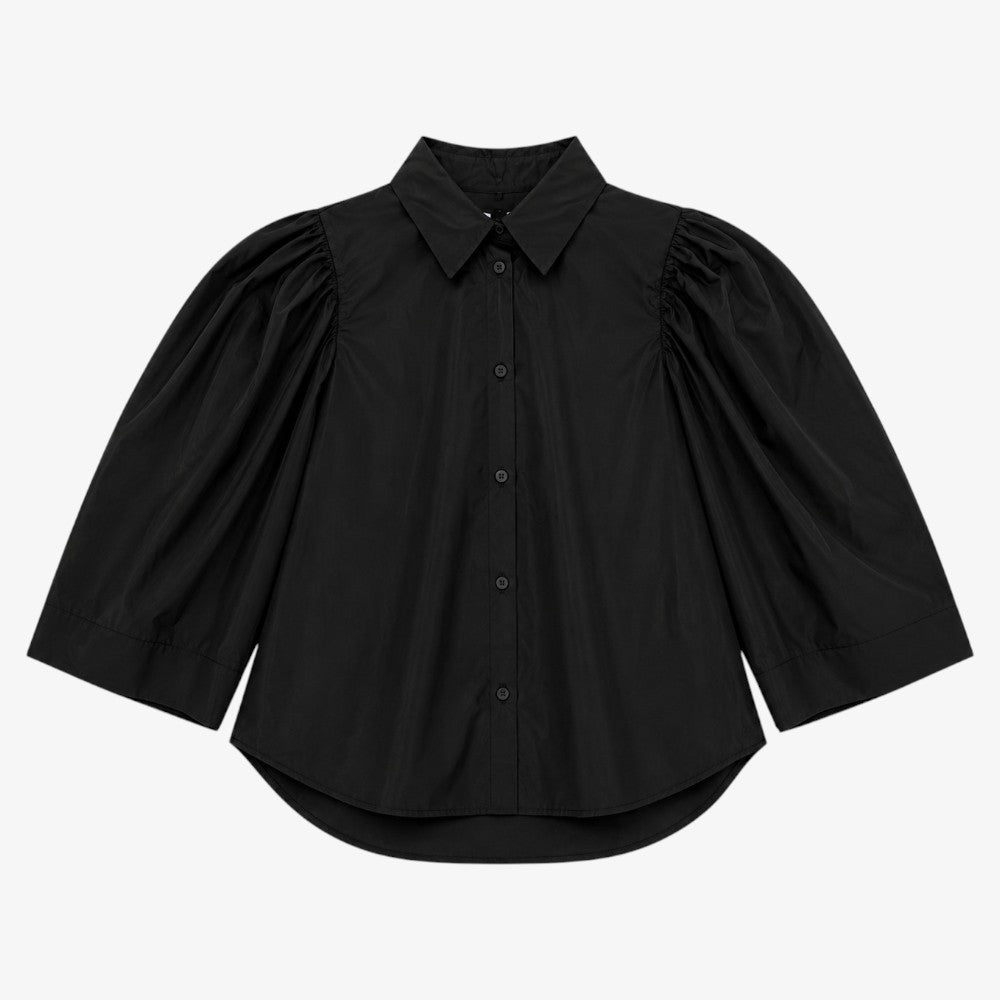 Organza Shirt - Black