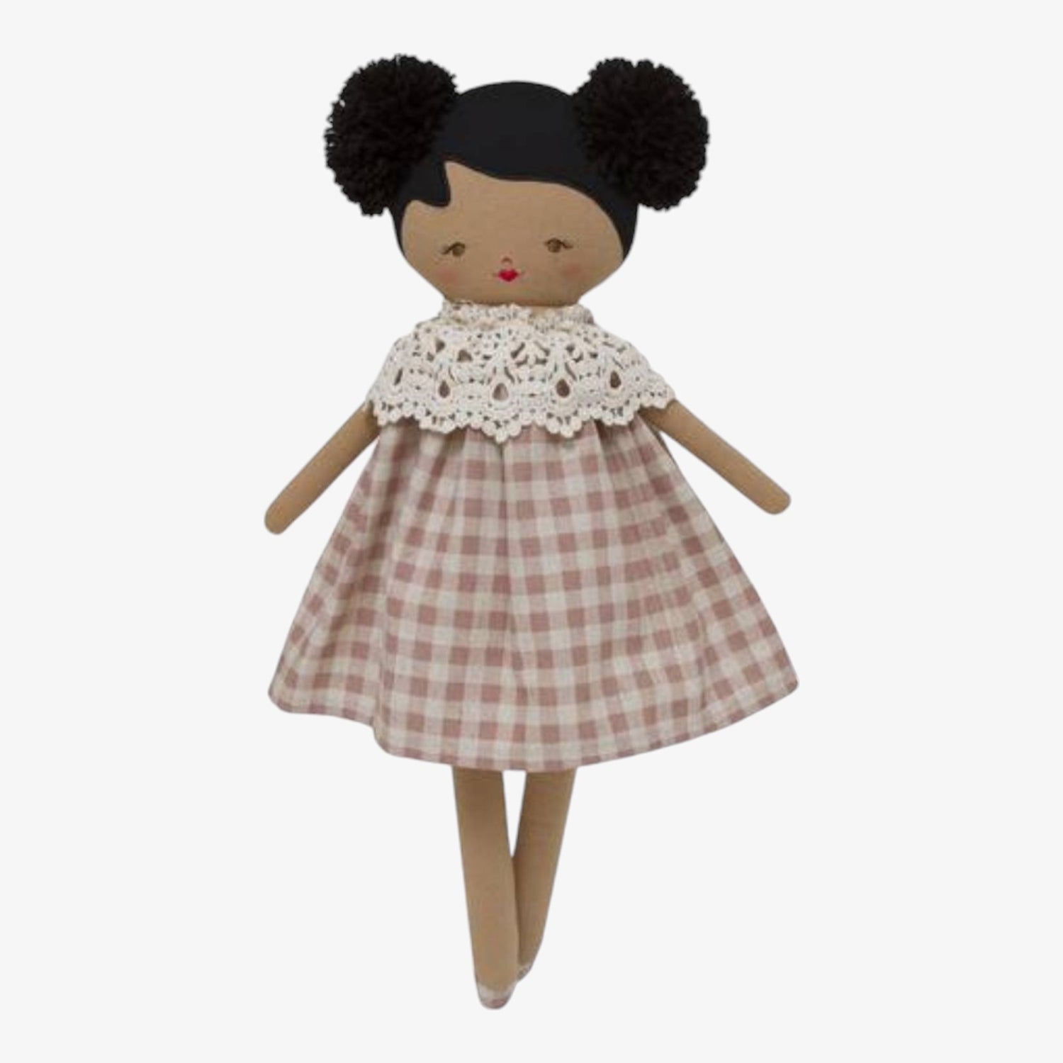 Aggie Doll - Rose Check