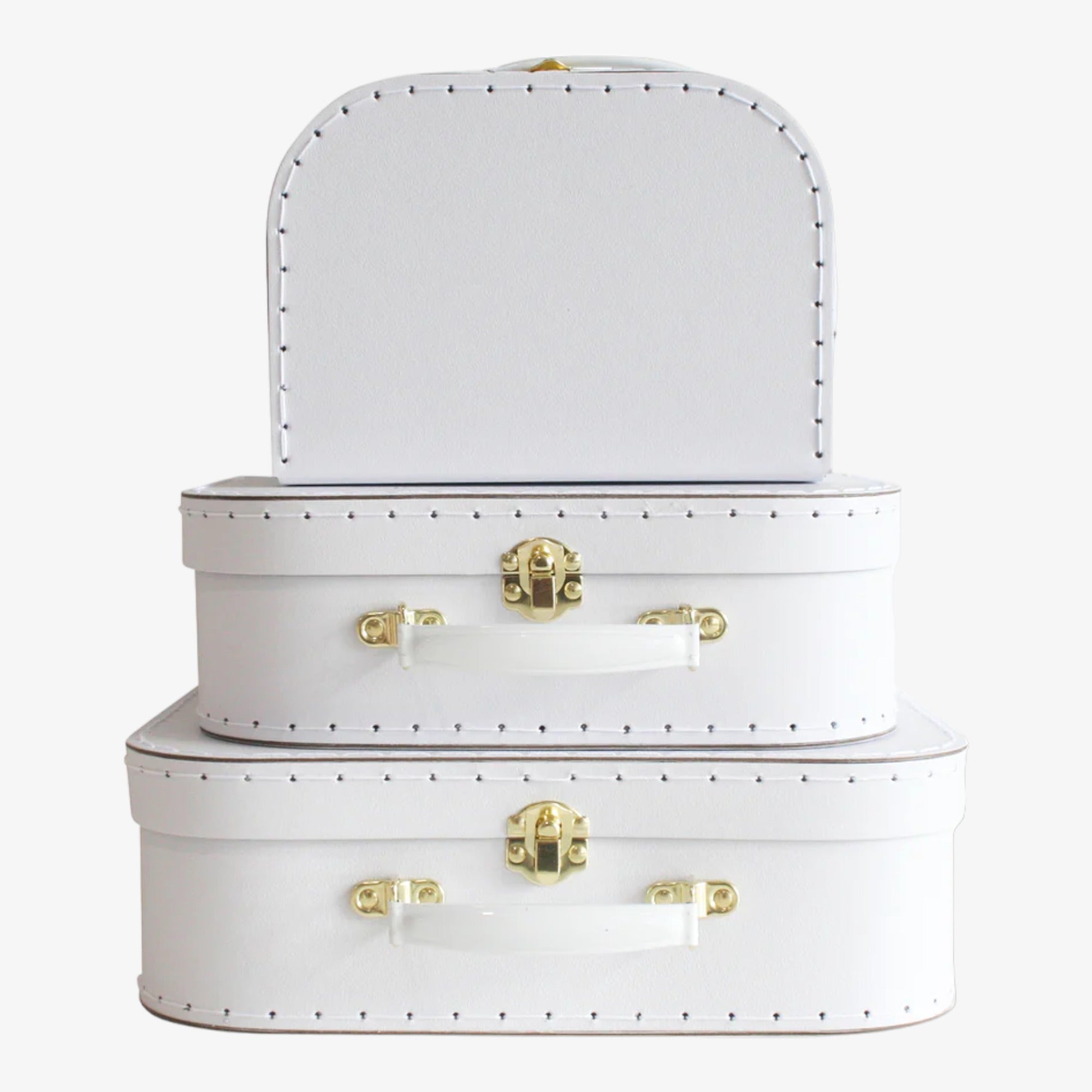 Alimrose Kids Carry Case Set - White