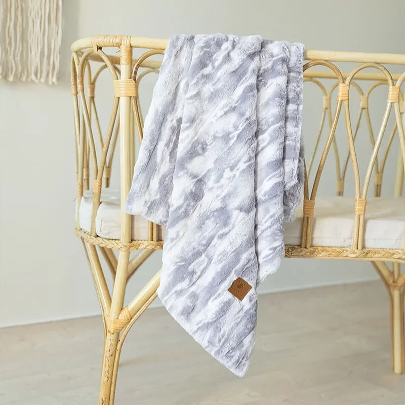 Marble Blanket - Grey