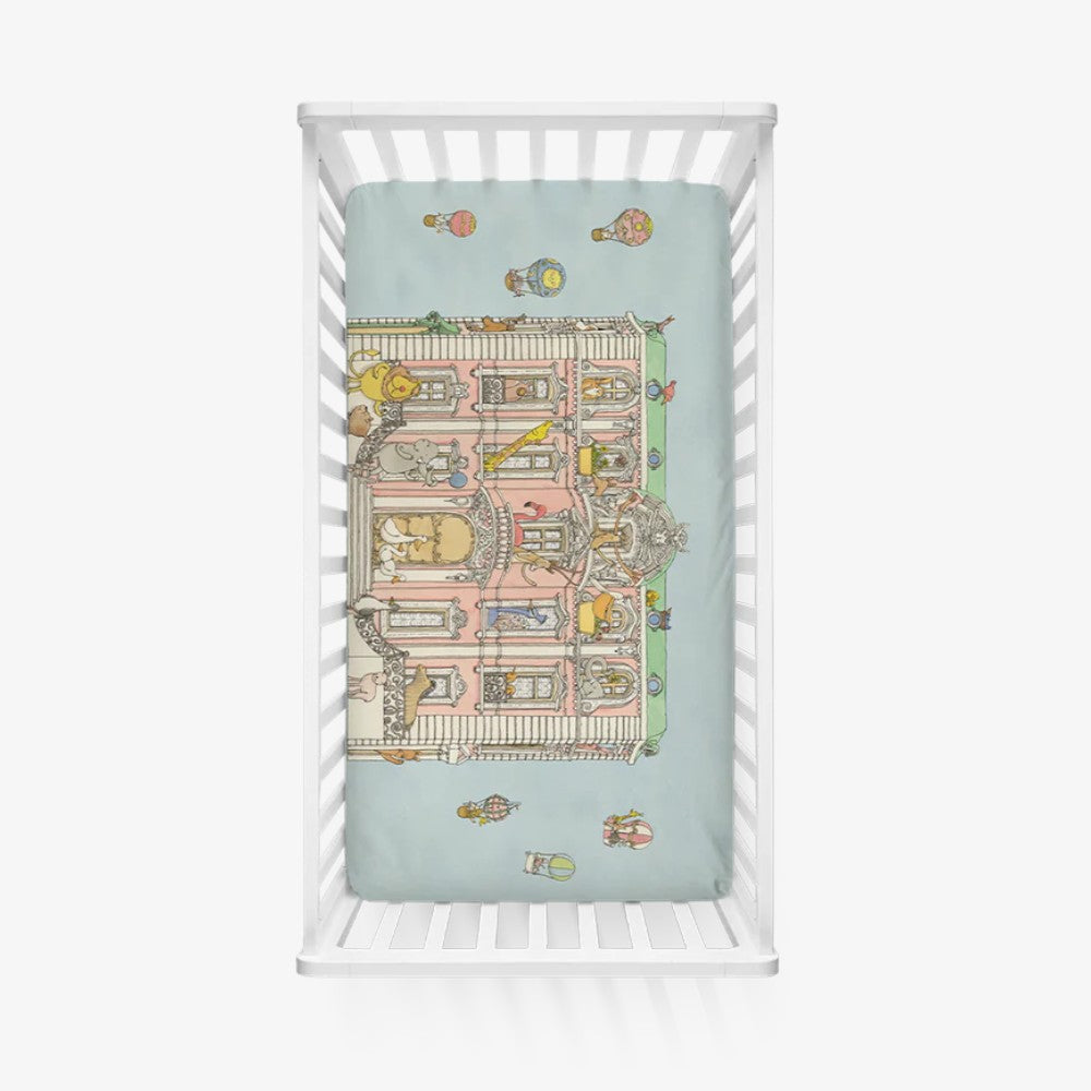 SATIN FITTED SHEET - Monceau Mansion