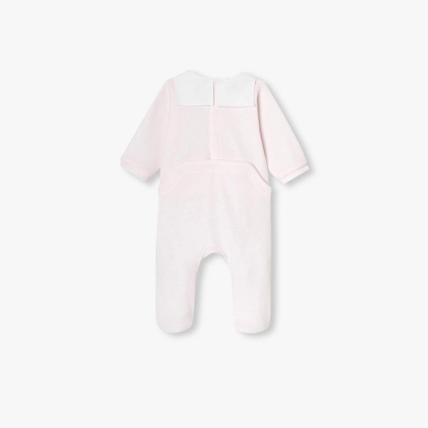 Nougatine Footie - Pale Rose