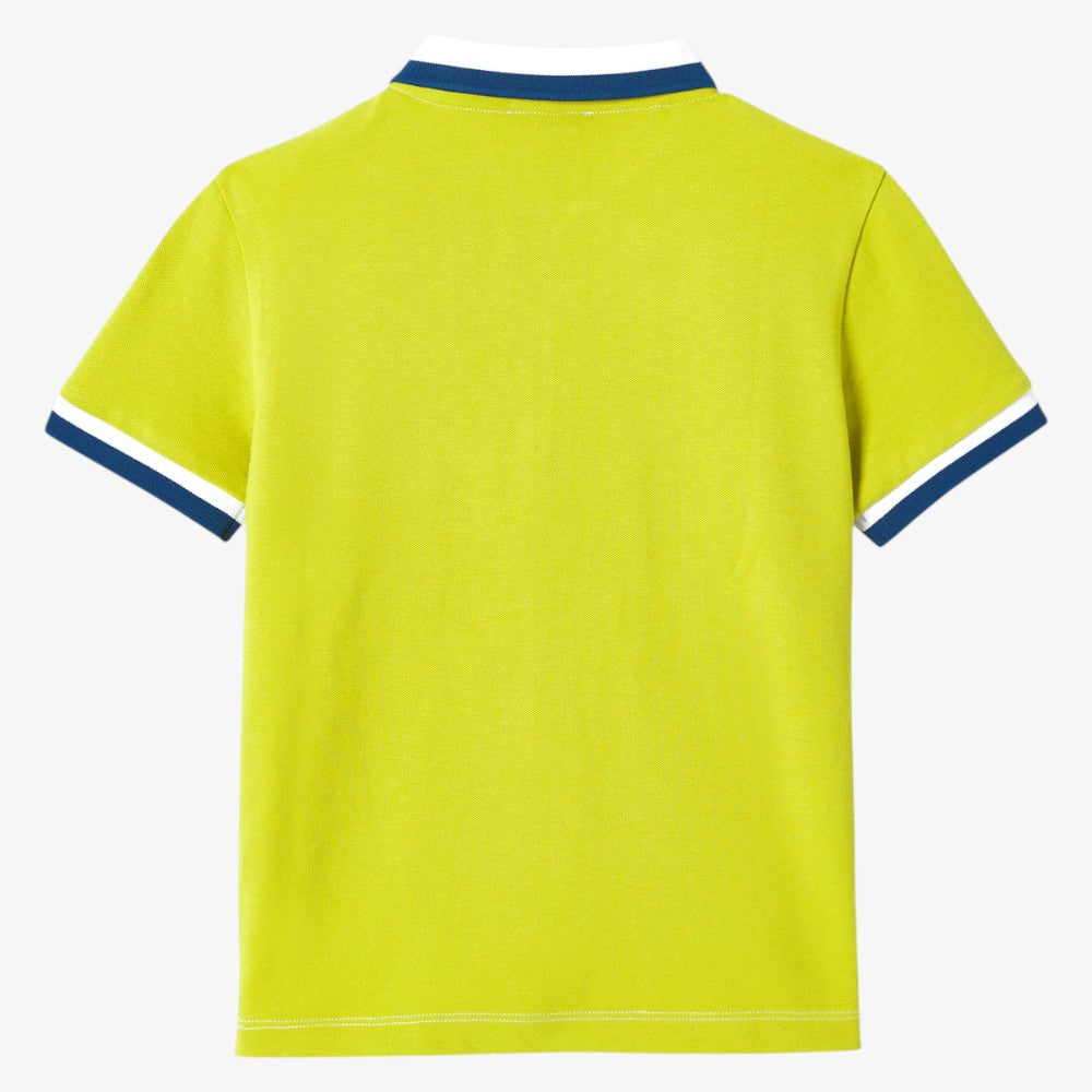 Altesse Polo - White & Green