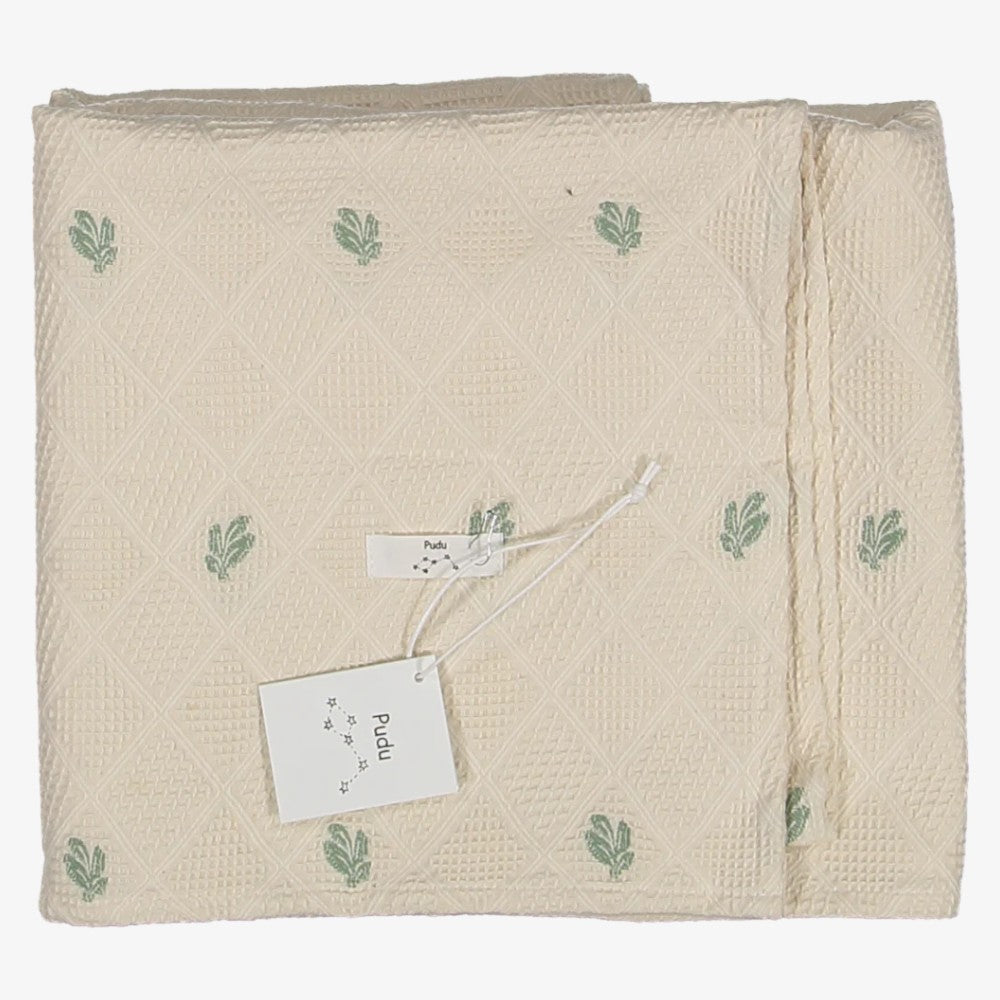 Flower Blanket - Blue