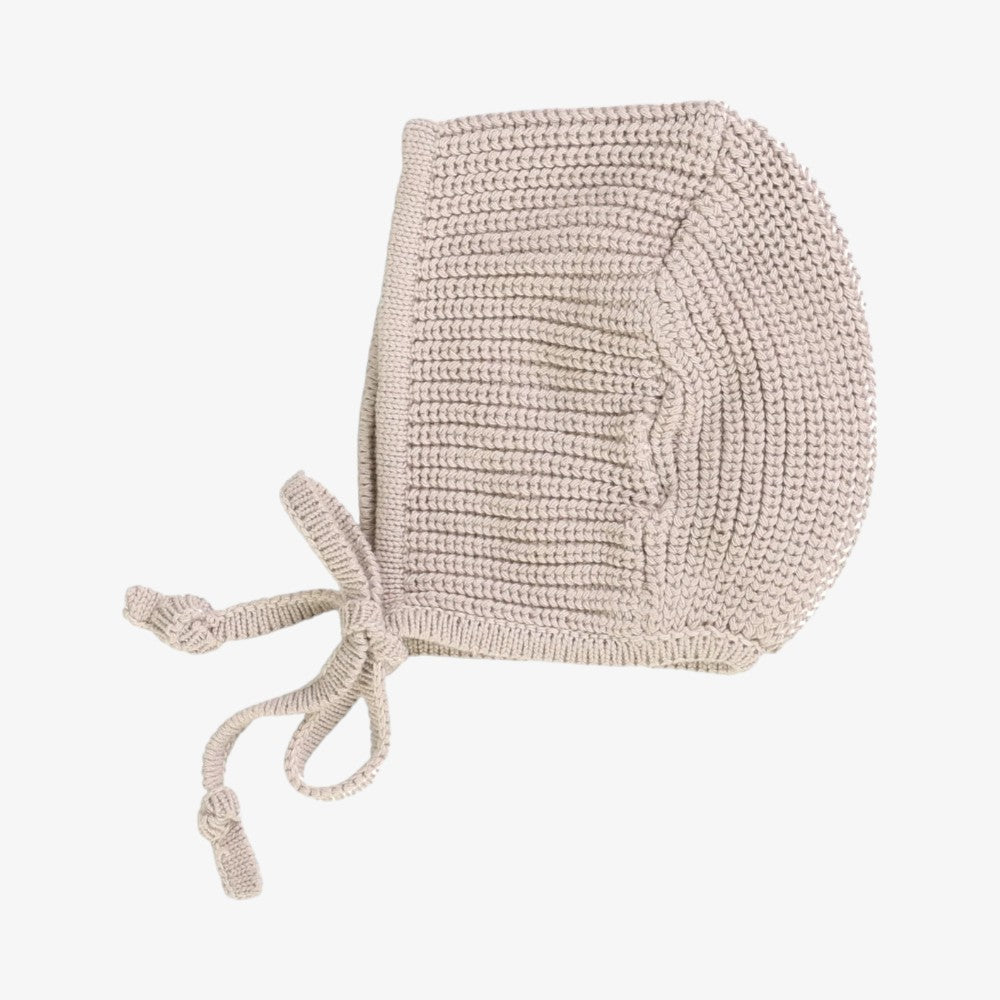Chunky Knit Bonnet - Oat