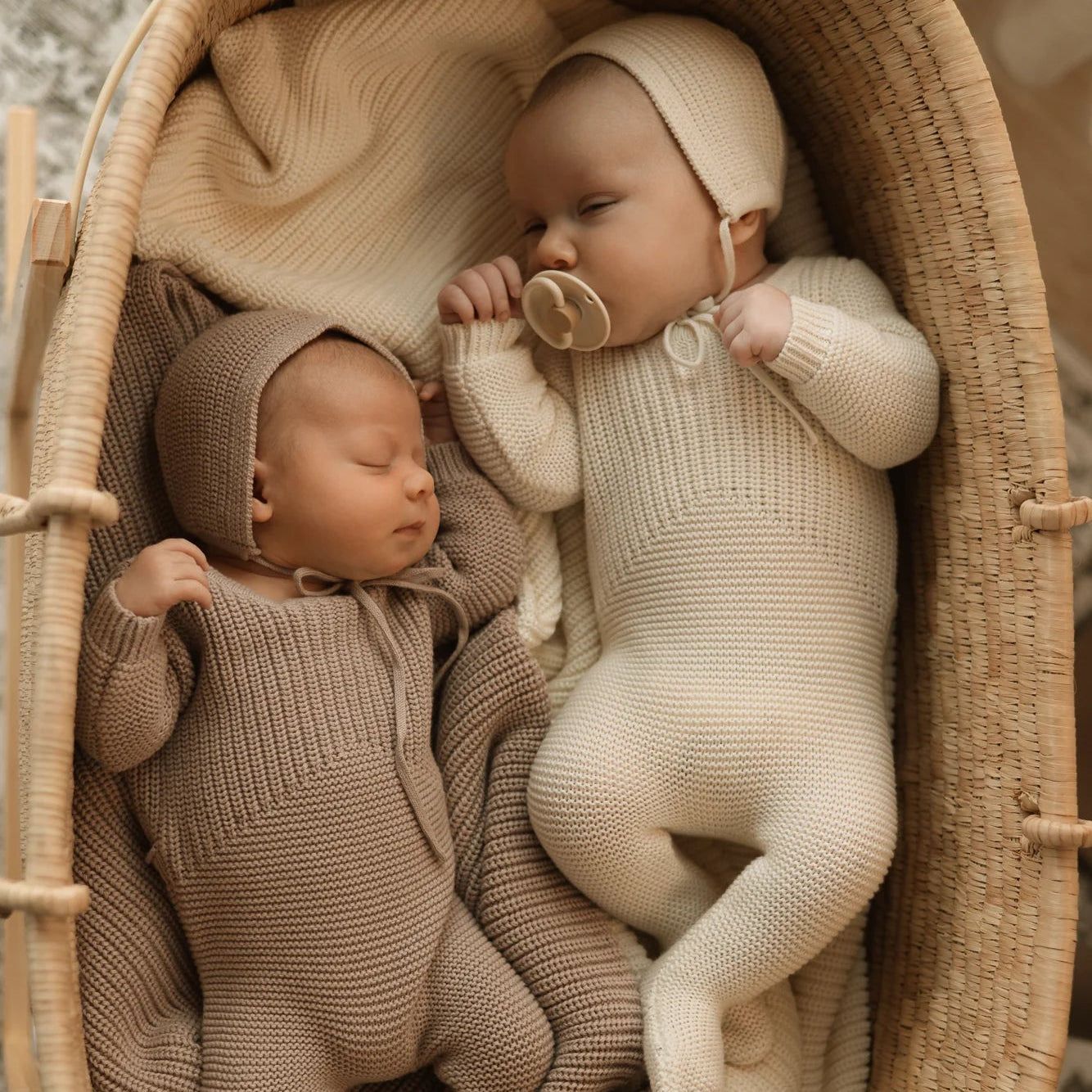 Knit Take Me Home Set - Cream