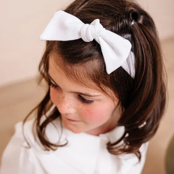 Knot Headband - White