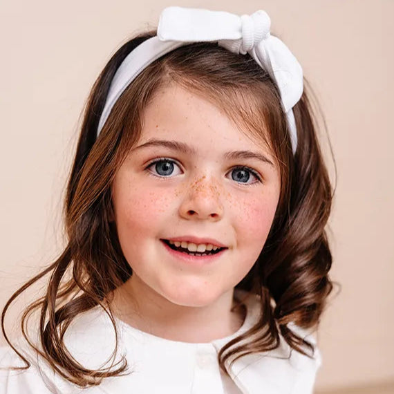 Knot Headband - White
