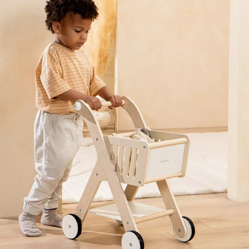 Wooden Shopping Cart - Foam