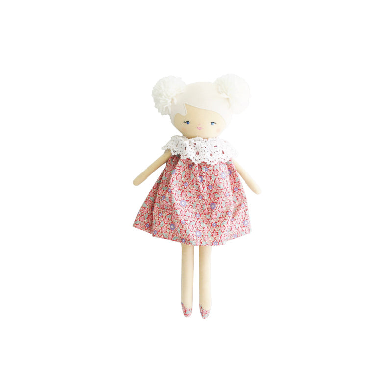 Aggie Doll - Berry Floral
