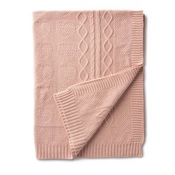 Knit Blanket - Blush