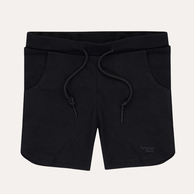 Pique Shorts - Black