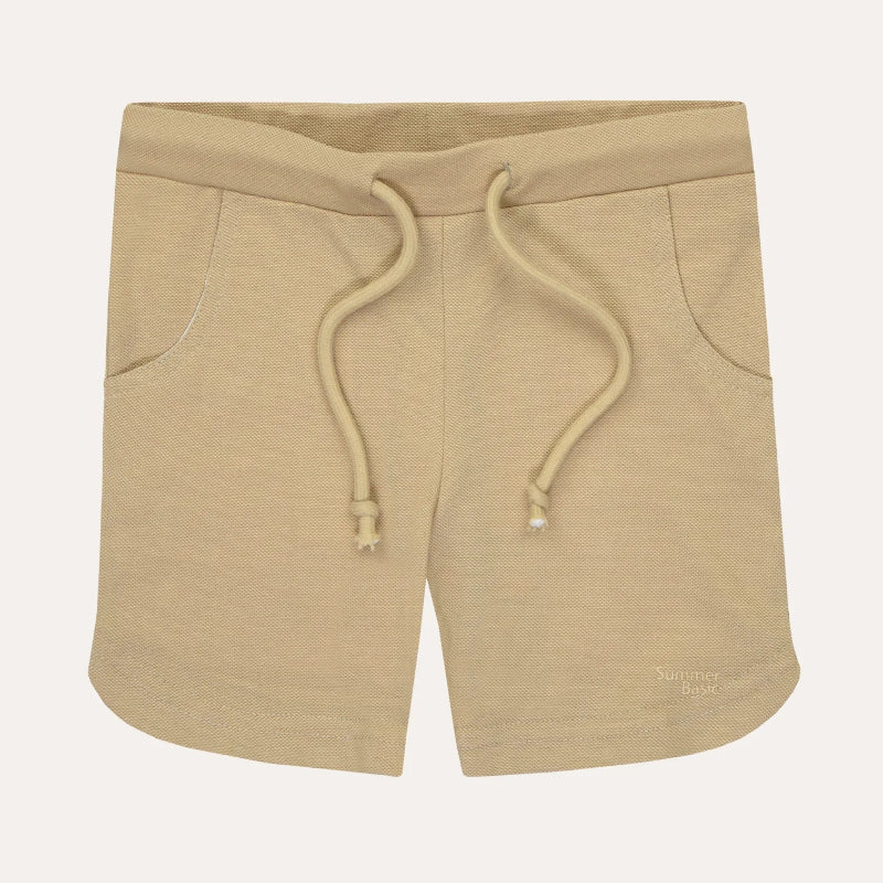 Pique Shorts - Tan