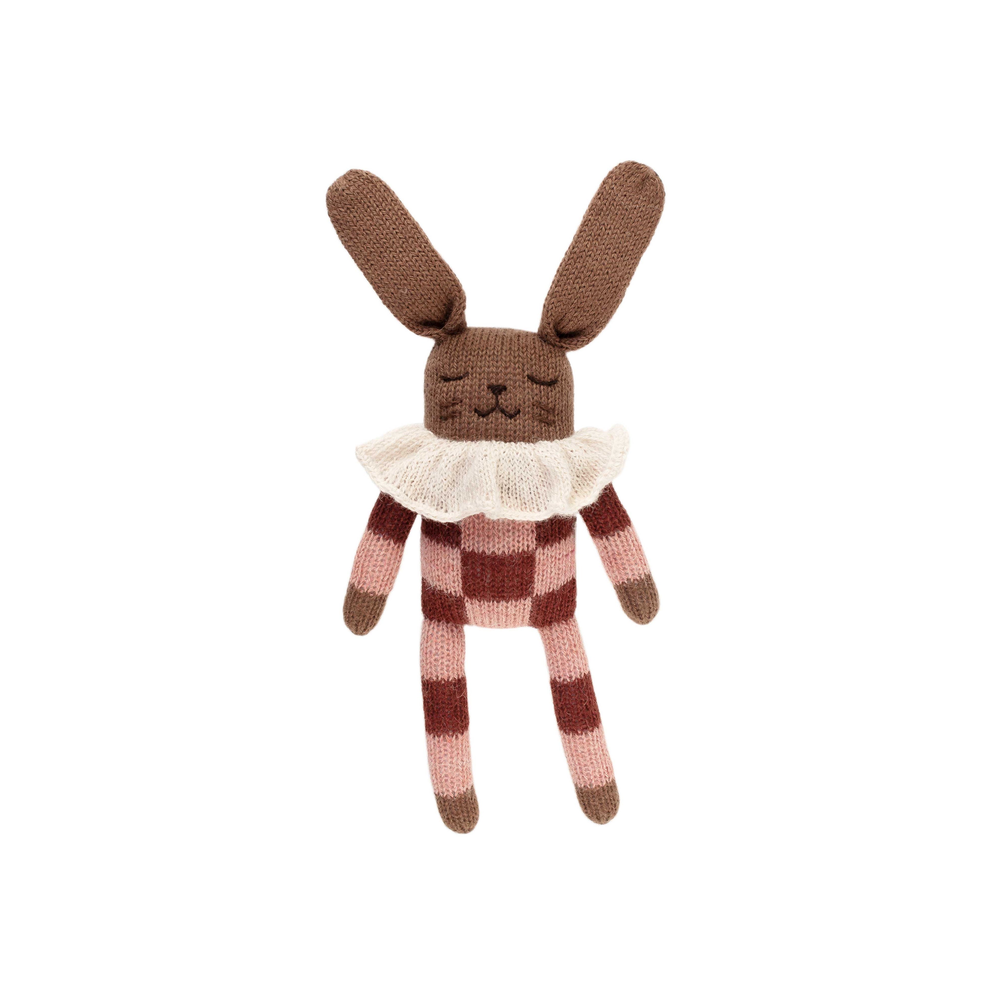 Bunny Soft Toy - Sienna Check