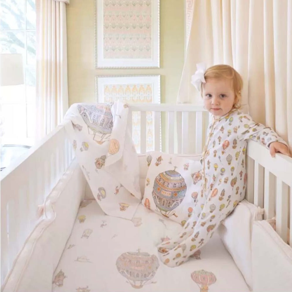 SATIN FITTED SHEET - Hot Air