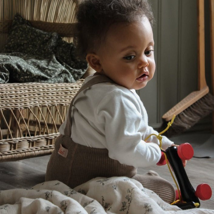 Footed Tights - Peanut Blend