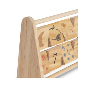 Wooden Number Frame - Multi