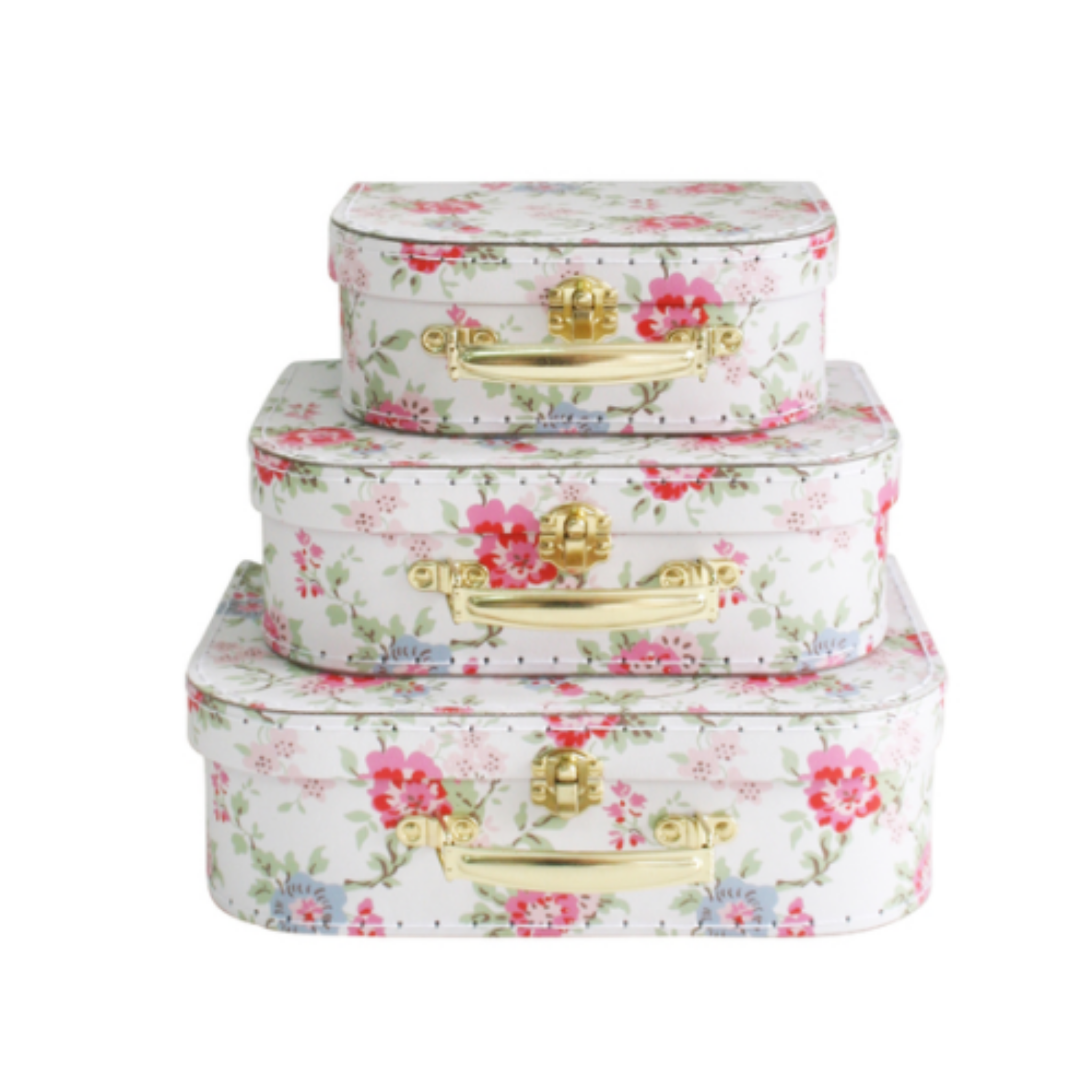 Alimrose Kids Carry Case Set - Cottage Rose