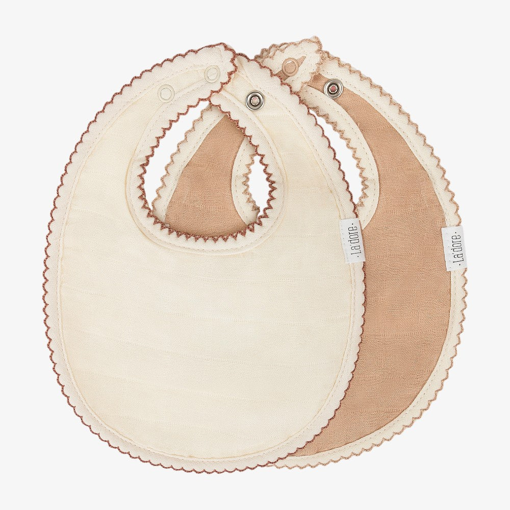Adora Muslin Bib - Neutral
