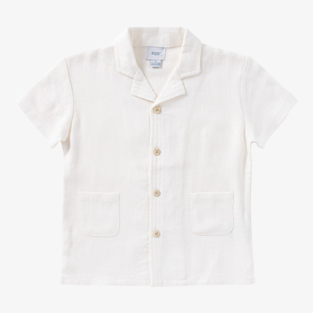 Kipp Linen Shirt - White