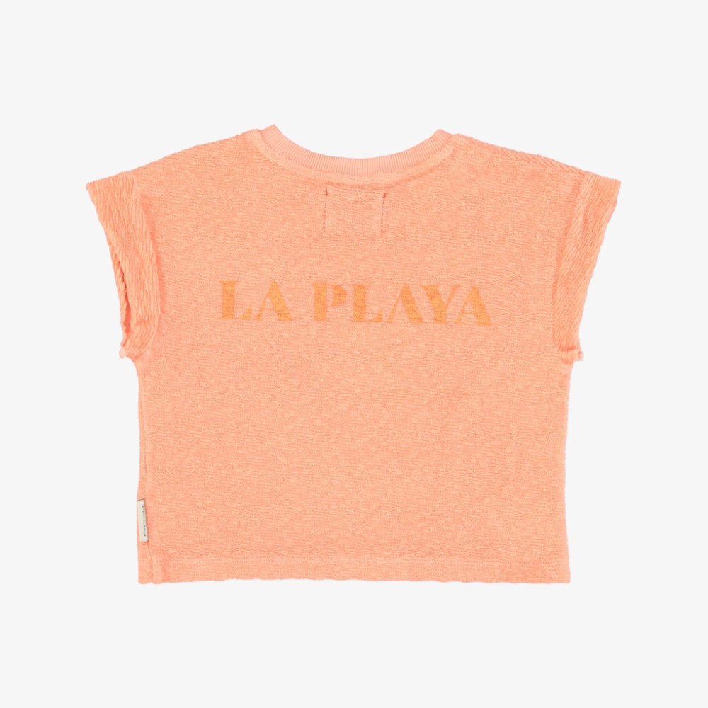 Piupiuchick La Playa T-Shirt - Coral