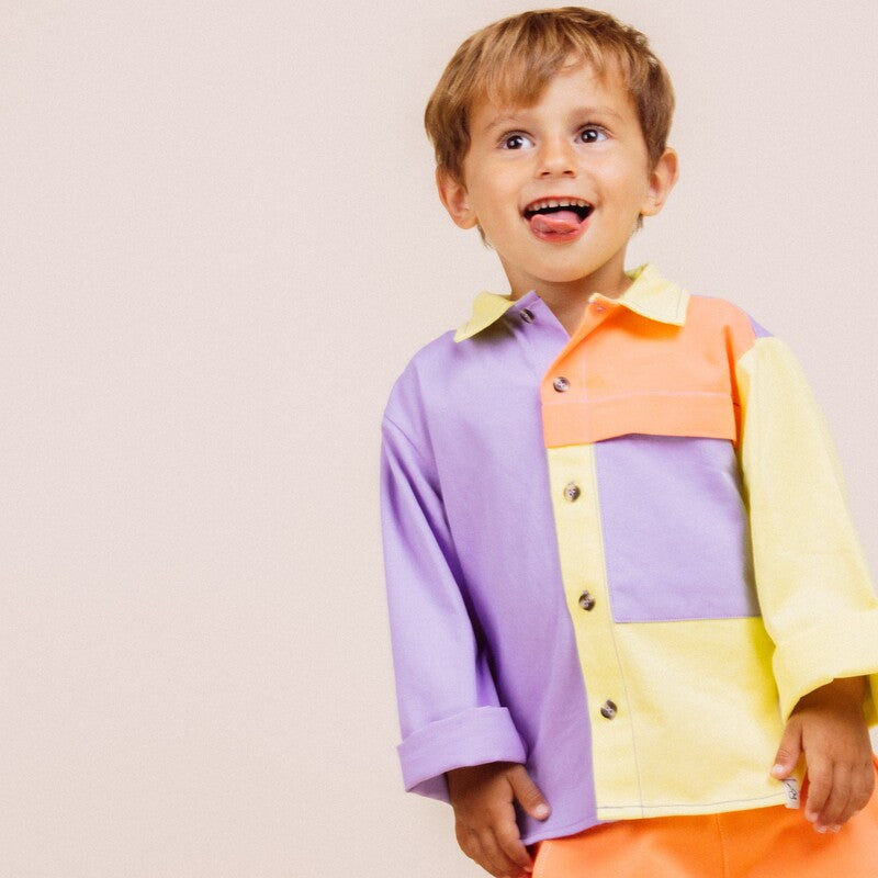 Bonnie & The Gang Zene Shirt - Lavender-biscuit