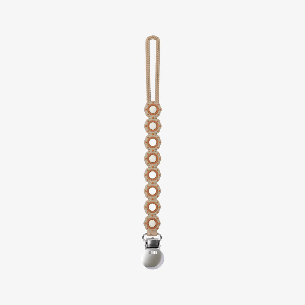 Adora Poppy Paci Clip - Saddle