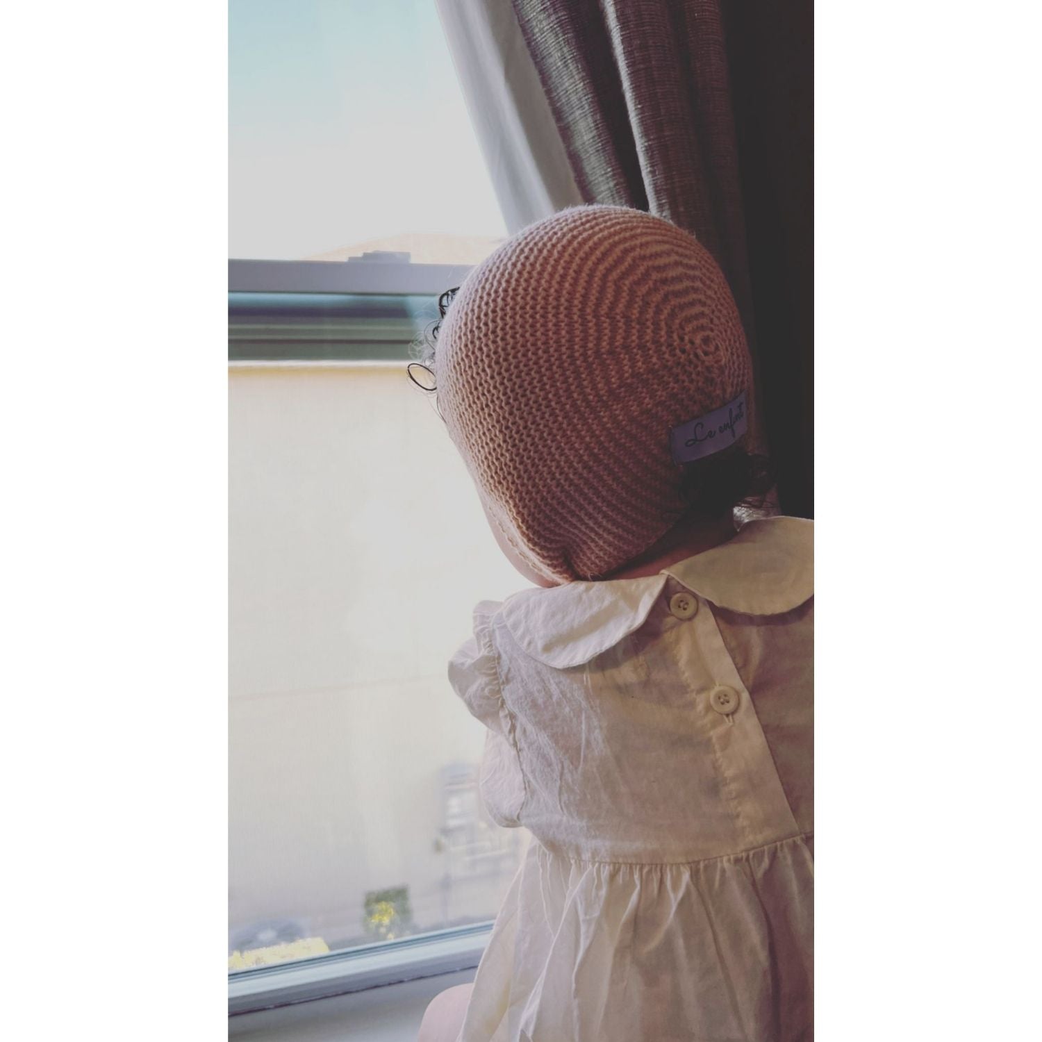 Knit Bonnet - Pink
