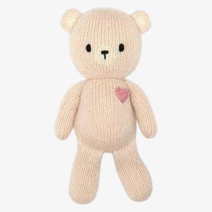 Bear With Heart - Beige Pink