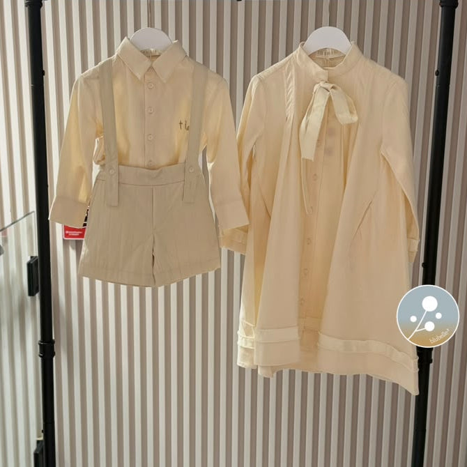 Frida Shirt Dress - Honey