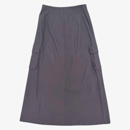 Cargo High Skirt - Deep Slate