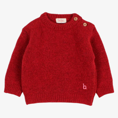 Wool Sweater And Pants - Cherry