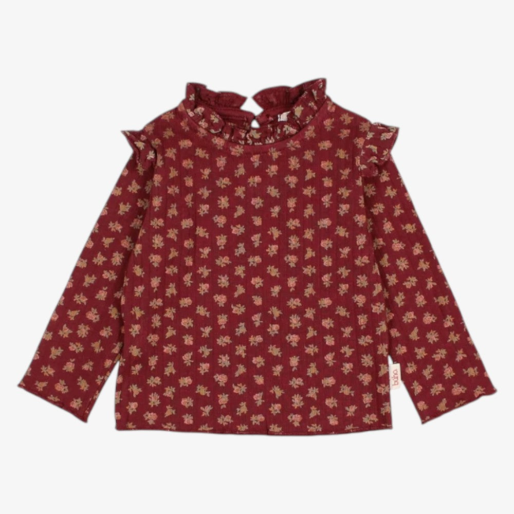 Cottage Rib T-Shirt And Leggings - Pomegranate