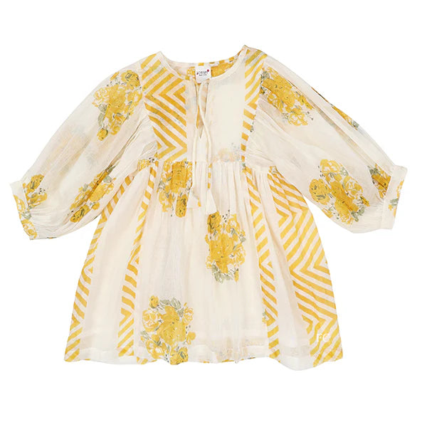Rose Ann Dress - Offwhite