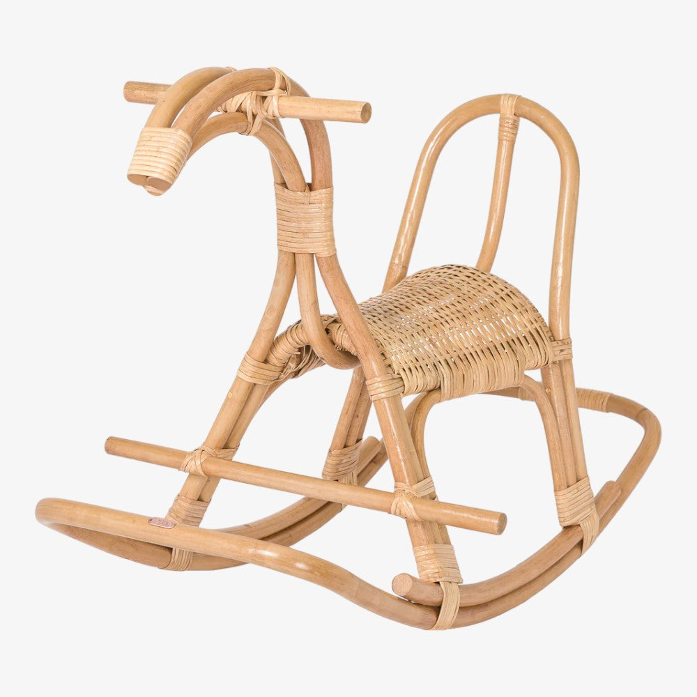 Poppie Toys Rocking Horse - Natural