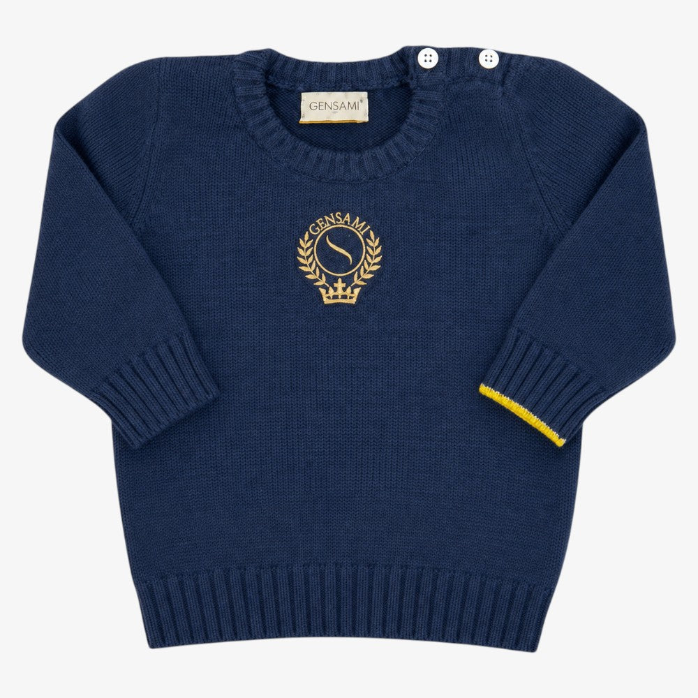 Wool Sweater - Navy