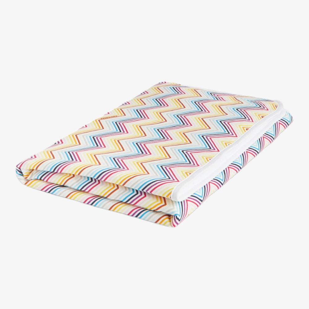 Allover Print Blanket - White/multi